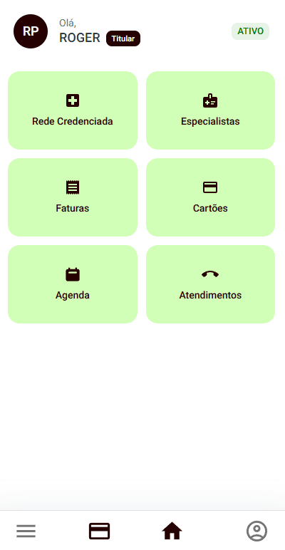 App Web do Cliente Cardes